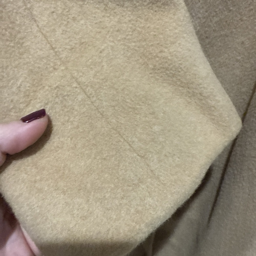 Ladies 100% Camel Hair 400 Coat Vintage Country Tweeds Size Tag Gone. I Think XL - Picture 6 of 16